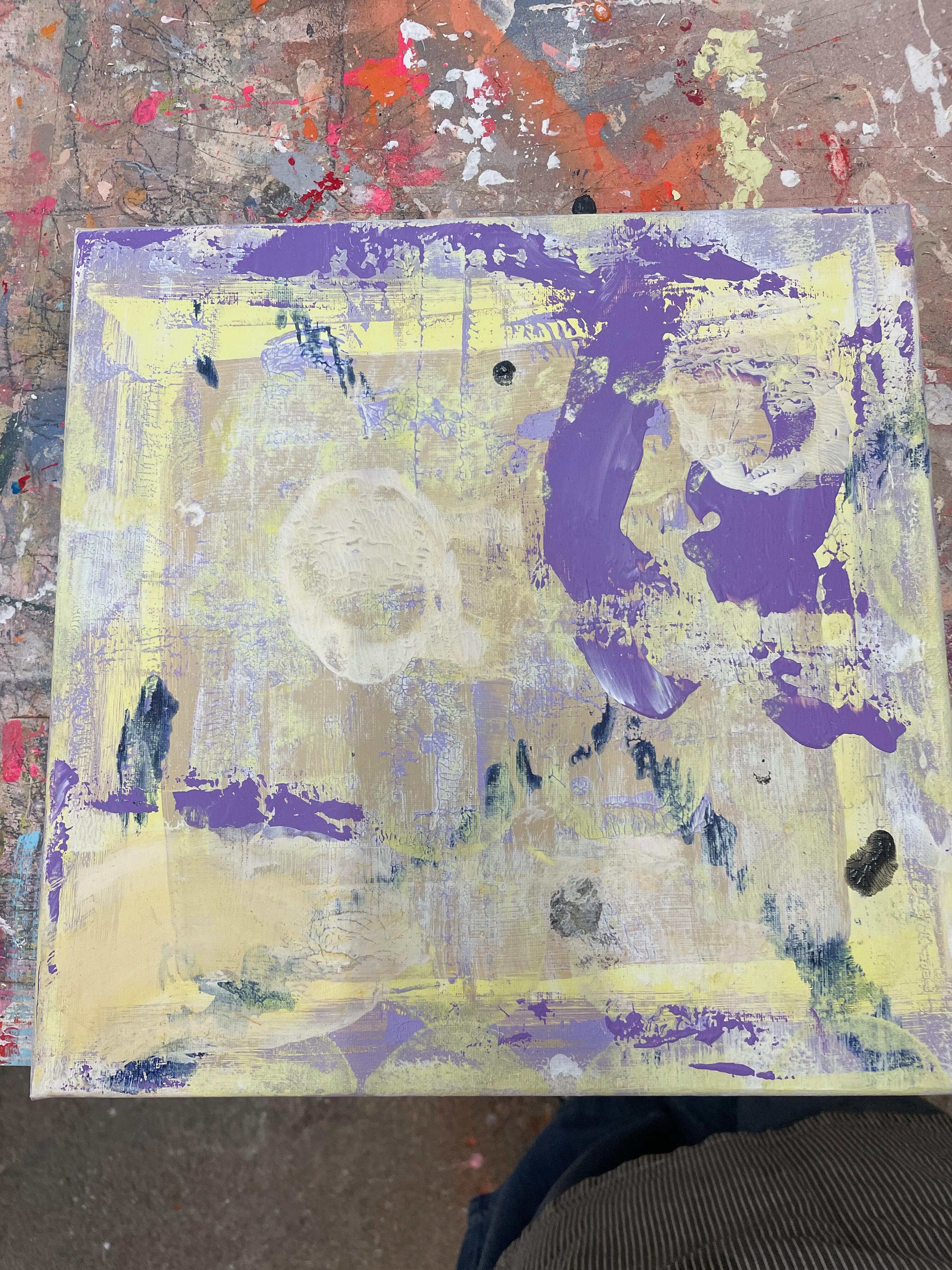 Gelb und Violett